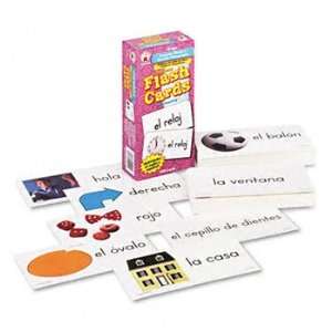   Cards, Everyday Words in Spanish Photographic, 3w x 6h, 104/Pack