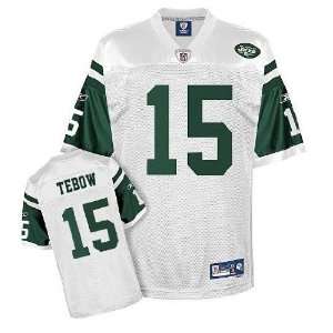  Tim Tebow Jerseys #15 New York Jets White Football Authentic Jerseys 