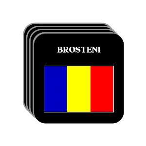  Romania   BROSTENI Set of 4 Mini Mousepad Coasters 