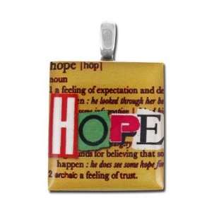  19mm Hope Scrabble® Tile Pendant Arts, Crafts & Sewing