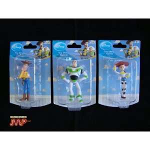   Figurines Set Disney Pixars Woody Jessie Buzz 3 NEW 