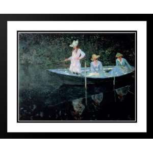  In The Rowing Boat 25x29 Framed and Double Matted Art 
