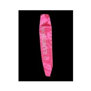  Sash W/ Bachelorette Logo Hot Pink