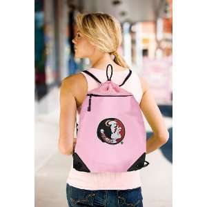  FSU Pink Drawstring Bag