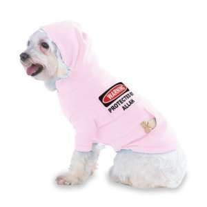 PROTECTED BY ALLAH Hooded (Hoody) T Shirt with pocket for your Dog or 