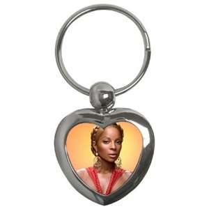  Mary J Blige Key Chain (Heart)