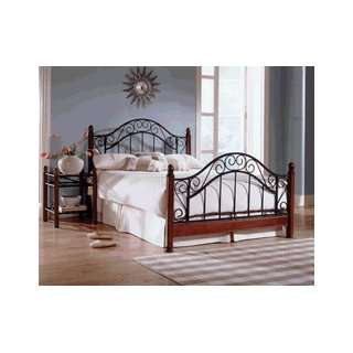  Frisco Metal & Wood Bed   Fashion Bed   Twin, Full, Queen 