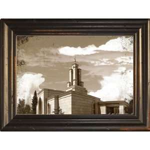  LDS Lubbock Temple 24x18 Single Frame   Framed Legacy Art 