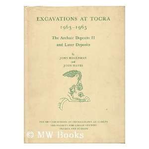   Archaic Deposits II and Later Deposits John (1927 ) Boardman Books