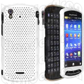   Mesh Skin Case for Sony Ericsson Xperia Pro MK16i Hole Hard Back Cover
