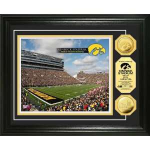  Highland Mint Iowa Hawkeyes Kinnick Stadium 24Kt Gold Coin 