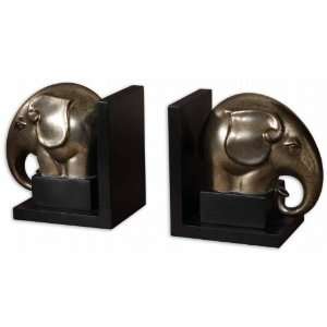  Uttermost 19388 Abayomi, Bookends, Set of 2   Mdf Plus 