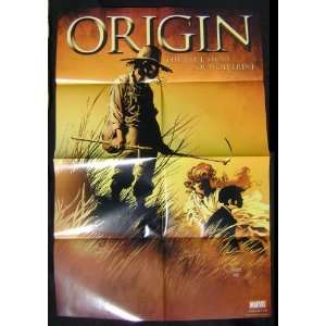  Wolverine Origin #1 Promotional Poster 2001 Marvel Comics 