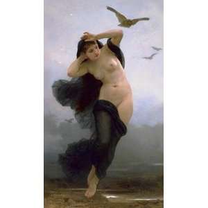   Adolphe Bouguereau   40 x 68 inches   The night