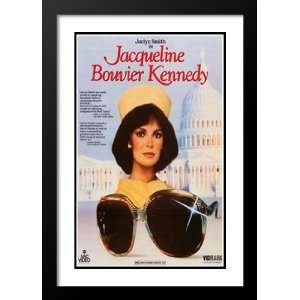  Jacqueline Bouvier Kennedy 20x26 Framed and Double Matted 