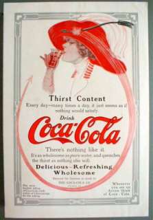 1912 Rexall Hair Tonic & Coca Cola Thirst Content  