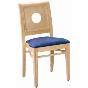  AC Furniture 595 Stacking Chair with Upholstered Seat 