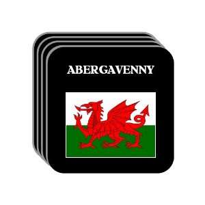 Wales   ABERGAVENNY Set of 4 Mini Mousepad Coasters 