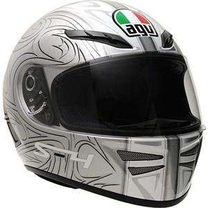  AGV S 4 SV Multi Helmet   X Large/Silver Automotive