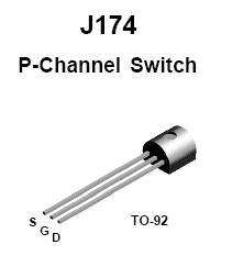 J174 P Channel Audio FET Transistor Kit #1 (#2335)  
