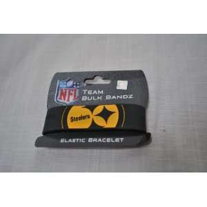  Pittsburgh Steelers NFL extra wide bulky Bandz Bracelet 