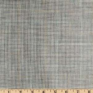  58 Wide Worsted Wool Suiting White/Silver Fabric By The 