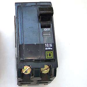 Square D Circuit Breaker 50A type QO 2 POLE 120/240V Tested for 
