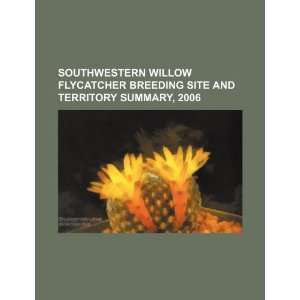  Southwestern willow flycatcher breeding site and territory 