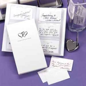  White Well Wisher Guest Book