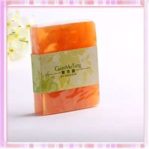  Wonderful Orange Pawpaw Jelly Flower Grass Soap Chic B0117 