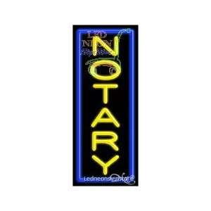  Notary Neon Sign 13 Tall x 32 Wide x 3 Deep Everything 