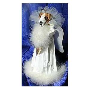  Wire Fox Terrier Guardian Angel and Tree Topper