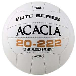  ACACIA Elite Series Training Quality Volleyballs WHITE 