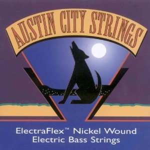  Austin City ACB ML Bass Strings, Medium Light Musical 