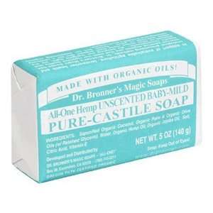 Dr. Bronners Magic Soaps Pure Castile Soap, All One Unscented Baby 