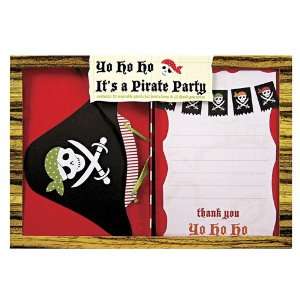 Pirate Party Invitations and Thank You Notes