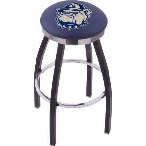  Georgetown University Steel Stool with Flat Ring Logo Seat 