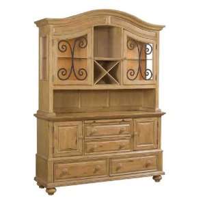  China Cabinet by Broyhill   Warm Pine Finish (4933 568R 