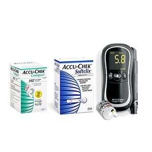  Accu Chek Compact Plus Diabetes Monitoring Kit Combo 