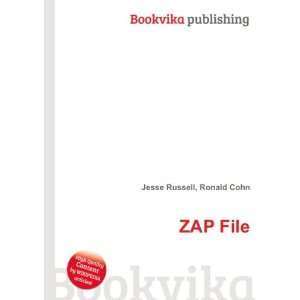  ZAP File Ronald Cohn Jesse Russell Books