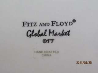 Fitz & Floyd 13 5/8 Globel Market Serving Tray  