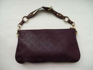 Louis Vuitton Purple Perforated Pochette Onatah Bag Purse Discontinued 