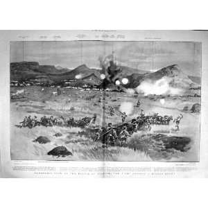  1900 War Battle Colenso Buller Kaffir Kraal Boers