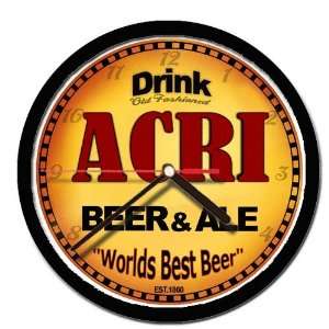  ACRI beer and ale wall clock 