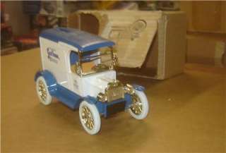 Diecast 1917 Ford Model T Van Body Scot Tissue Bank  
