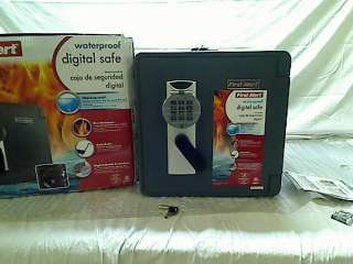   Waterproof 1 Hour Fire Safe with Digital Lock, 1.3 Cubic Foot  