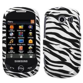  Zebra Print Phone Cover Protector Case for AT&T Samsung 