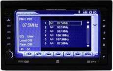 Dual XDVDN8290N 6.5 Car Stereo w/ Navigation GPS DVD Receiver 
