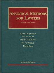 Jackson, Kaplow, Shavell, Viscusi, and Cope, Analytical Methods for 