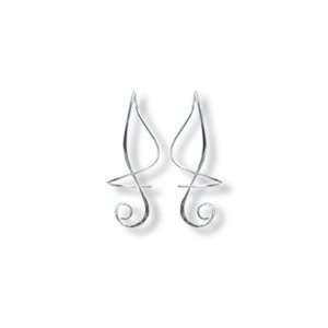   EarspiralTM Earrings C53S Sterling Silver Harry Mason Jewelry